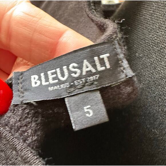 BLEUSALT - The Slip Dress- Sz 5 (16-18) - Black - Picture 13 of 13